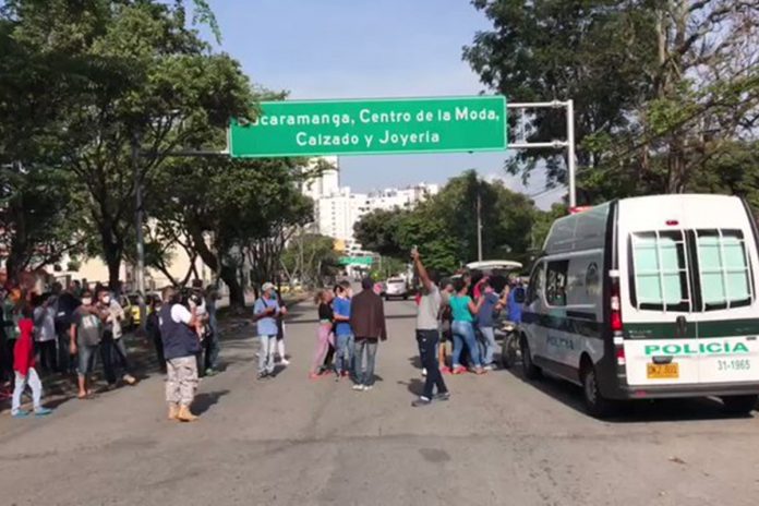 Venezolanos en Bucaramanga