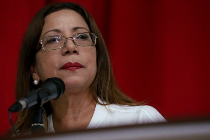 Tania Díaz criticó el bono de Guaidó al sector salud