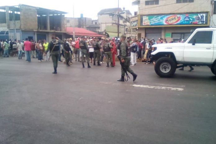 Disturbios en Punta de Mata precios alimentos