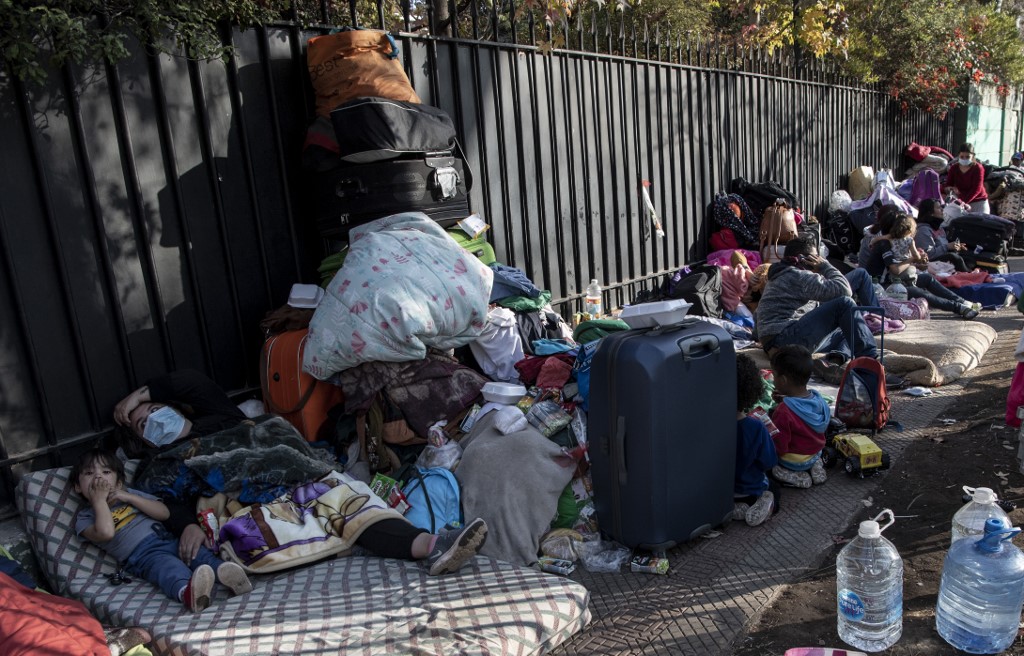 venezolanos, Chile