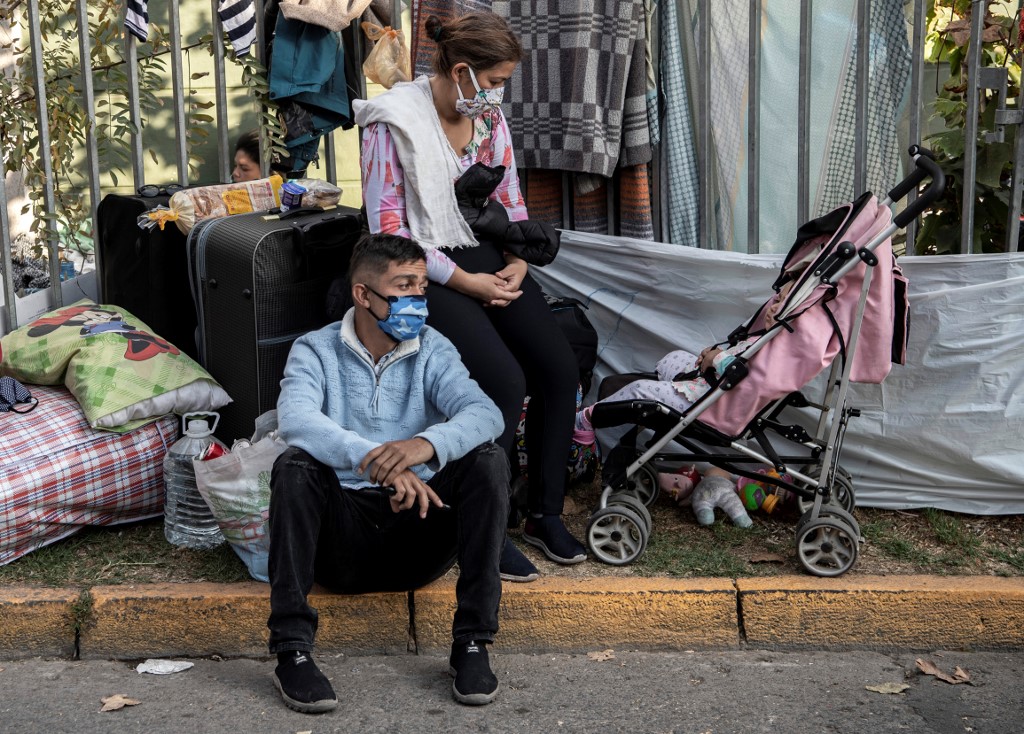 venezolanos, Chile