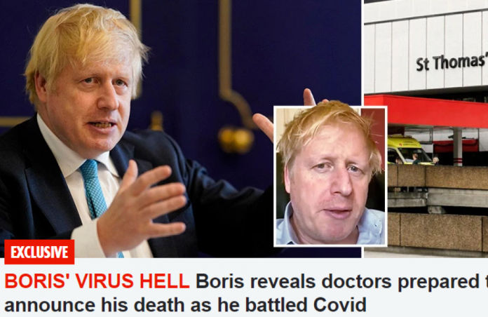 Boris Johnson, coronavirus
