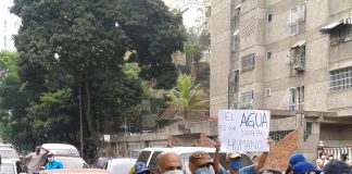 Protestas agua