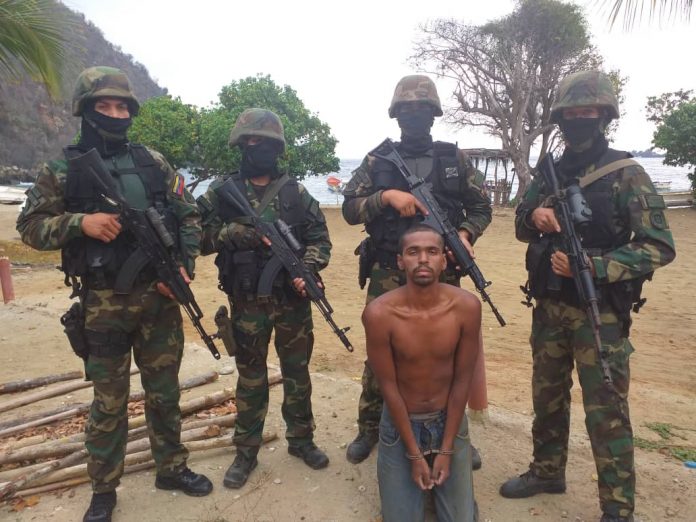 Capturaron de otro presunto mercenario en zona montañosa de Vargas