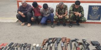Régimen desmanteló grupo armado con ciudadanos colombianos en Zulia