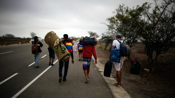 Migrantes venezolanos Eduardo Stein