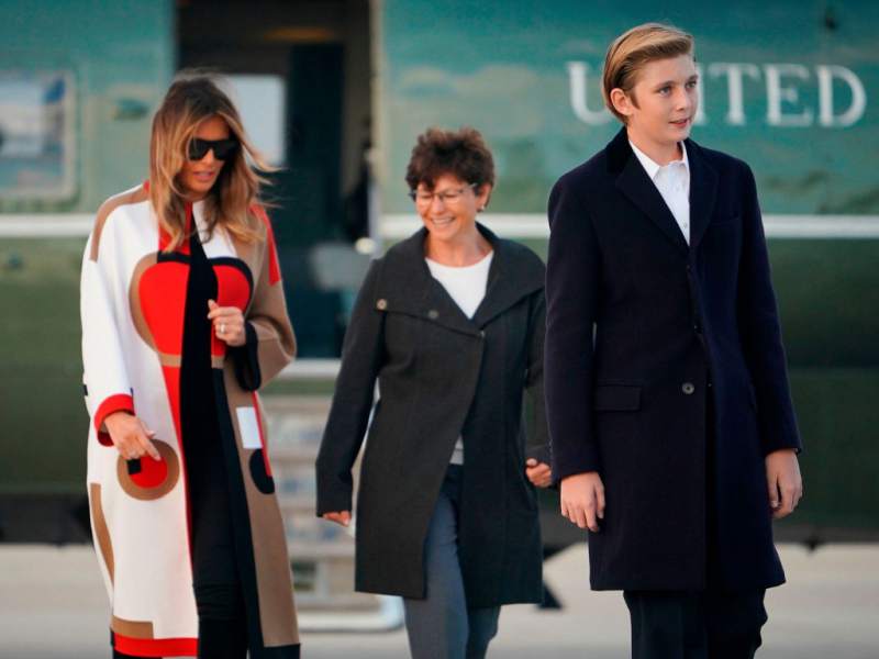 Lo que se sabe de Barron, el único hijo de Melania y Donald Trump