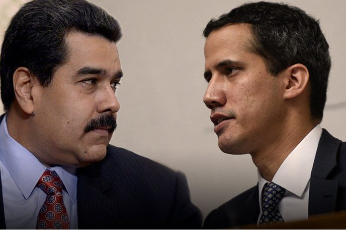 Maduro y Guaidó sanciones