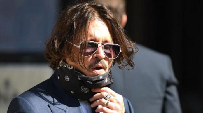 Johnny Depp The sun