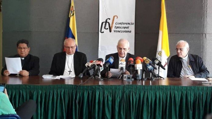 Conferencia Episcopal Venezolana exigió elecciones libres y democráticas para construir un nuevo gobierno