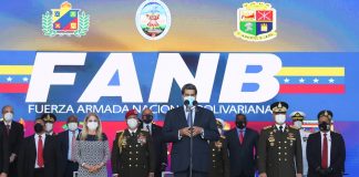 Nicolás Maduro FANB Acto de retiro de la promoción del 87