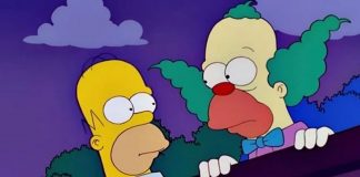 Homero y Krusty