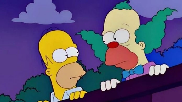 Homero y Krusty