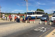 Habitantes de la comunidad Ezequiel Zamora en Cumaná protestaron por falta de gas doméstico