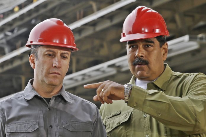 Nicolás Maduro y los trabajadores petroleros