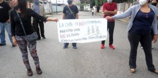 Protesta El Valle