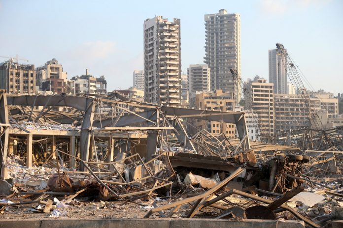 Líbano declaró un día de luto tras la gran explosión en Beirut