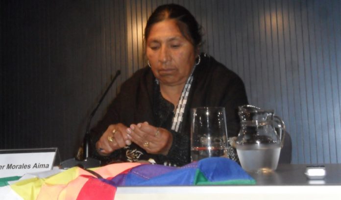 Hermana Evo Morales