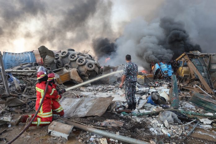 Israel anunció que no tuvo nada que ver con la explosión en Beirut