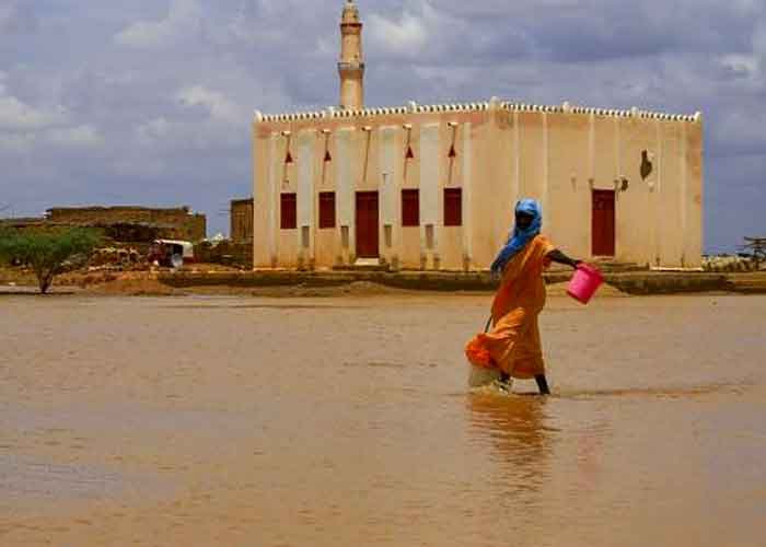 El río Nilo anegó la capital de Sudán en su mayor crecida en cien años