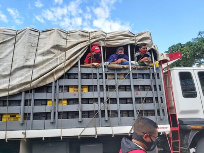 5 vehículos fueron retenidos por transportar a personas durante la cuarentena radical en Táchira