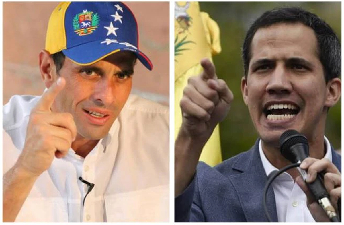 Capriles, Guaidó, Maduro