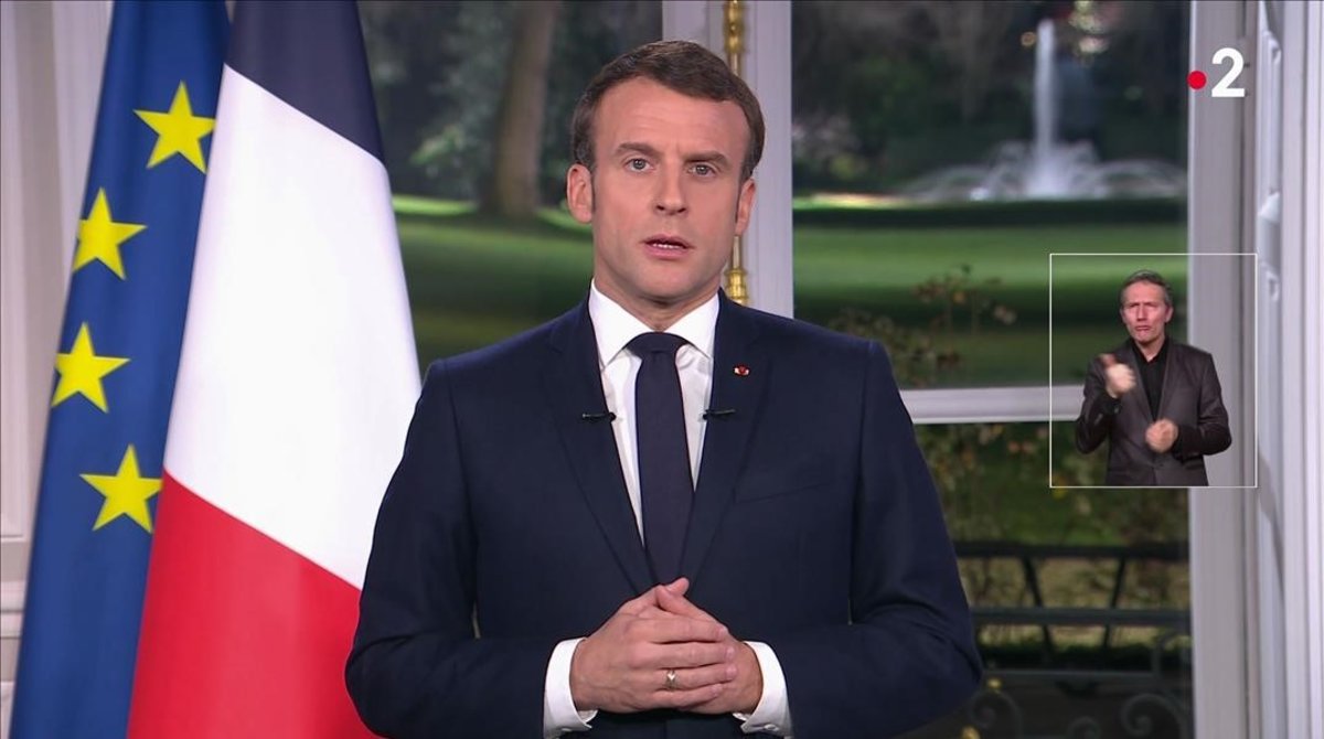 Emmanuel Macron: Presidente de Bielorrusia debe irse