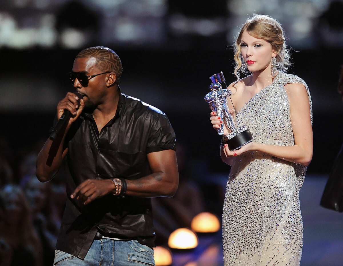 Kanye West y Taylor Swift