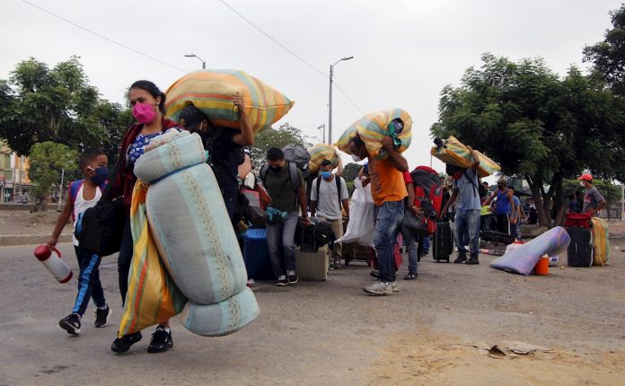 migrante venezolano