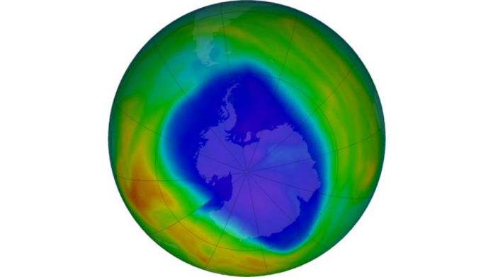 agujero de la capa de ozono