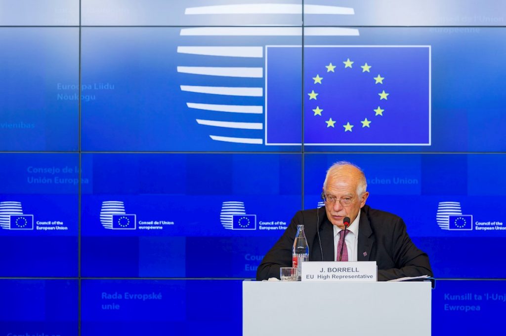 Borrell, Unión Europea