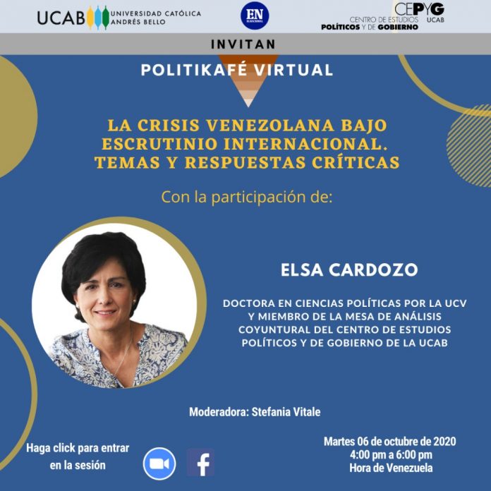 Elsa Cardozo, Politikafé