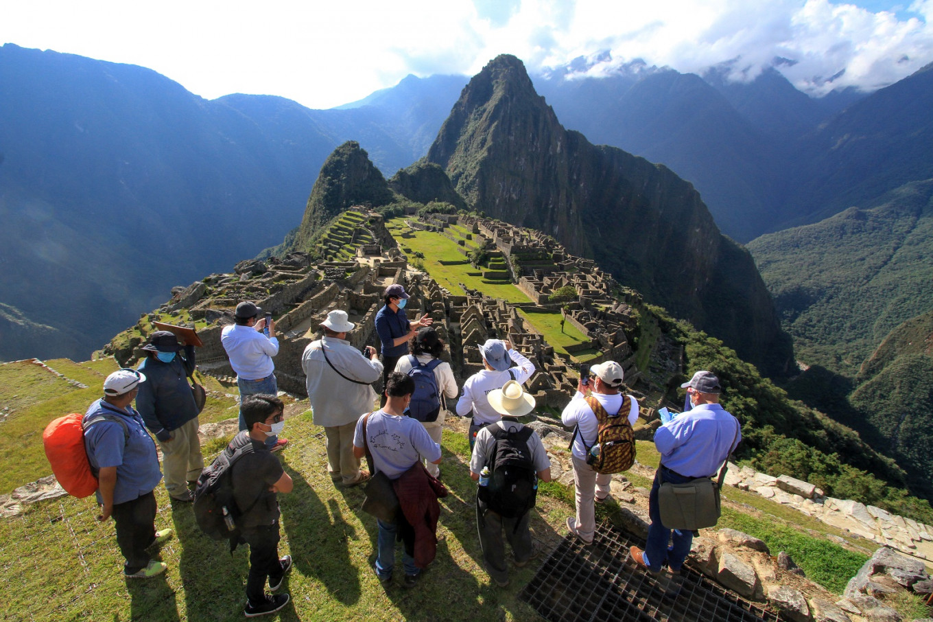 Machu Picchu reabrió luego de una paulatina reducción de contagios de covid-19 en Perú