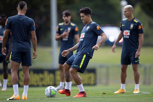 Brasil entrenamiento