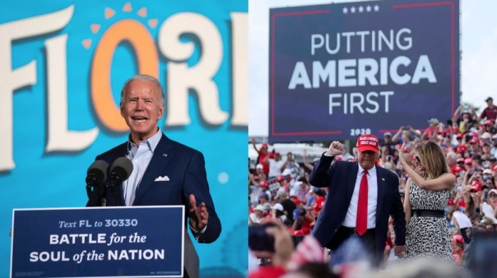 Joe Biden y Donald Trump se disputan el estado de Florida hasta el final