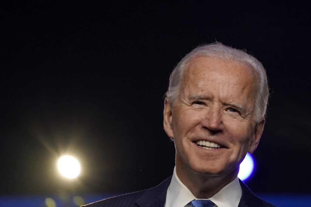 Democratic Presidential Nominee Joe Biden Addresses The Nation As Election Count Continues In Few Key States