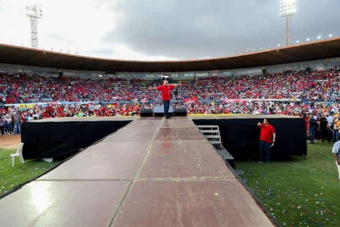 Diosdado Cabello permitió aglomeración en Zulia solo para hacer campaña