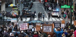 Protestas en Nueva York