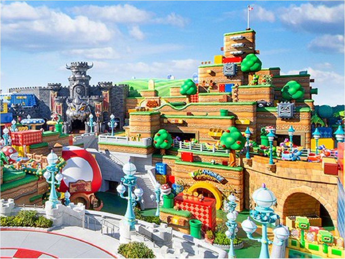 El parque temático japonés Super Mario se inaugurará en febrero