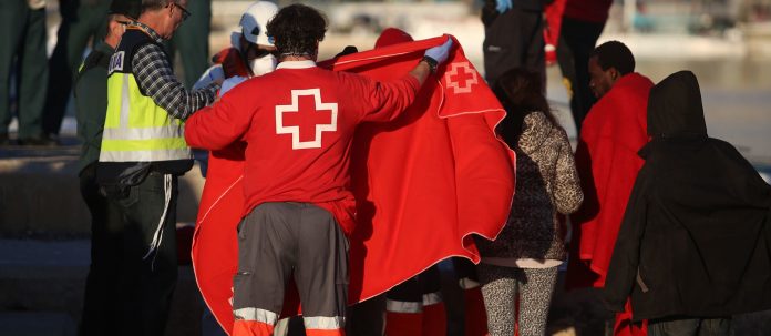 Cruz roja migrantes