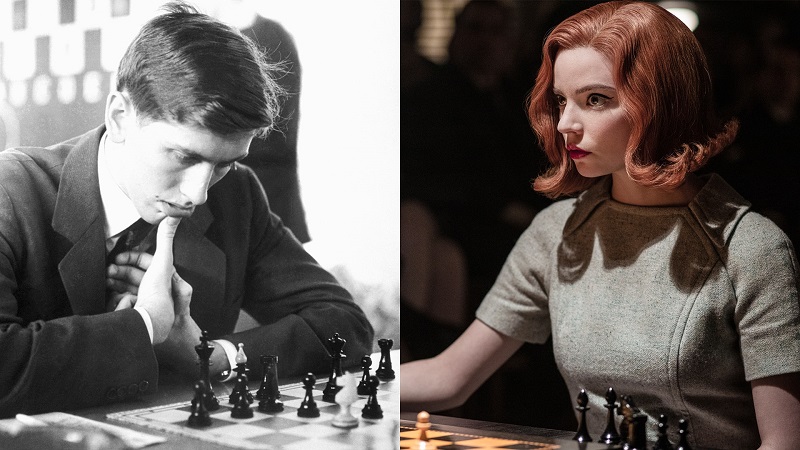 Beth, de 'Gambito de dama', es una mezcla de Bobby Fischer y Judit