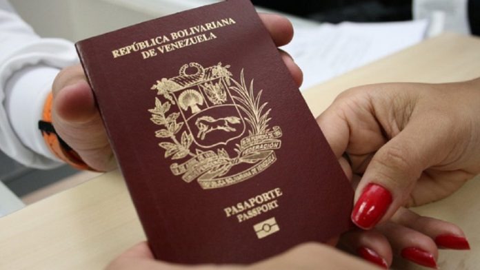 Saime pasaporte, venezolanos