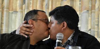 Bolivia registrará por primera vez la unión libre de una pareja homosexual