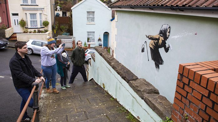 Casa mural de Banksy