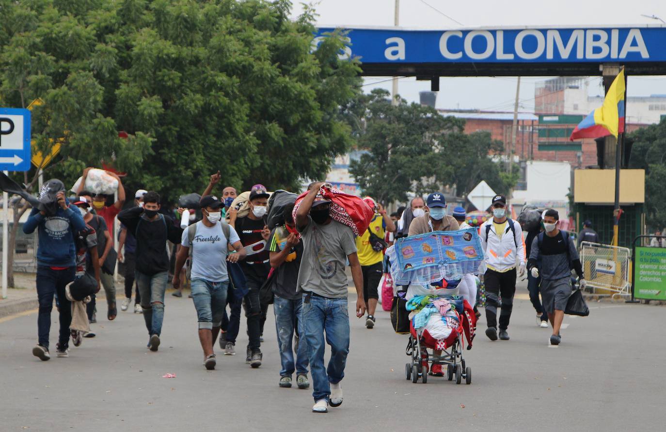 Colombia cerró 2020 con menos migrantes venezolanos que en 2019