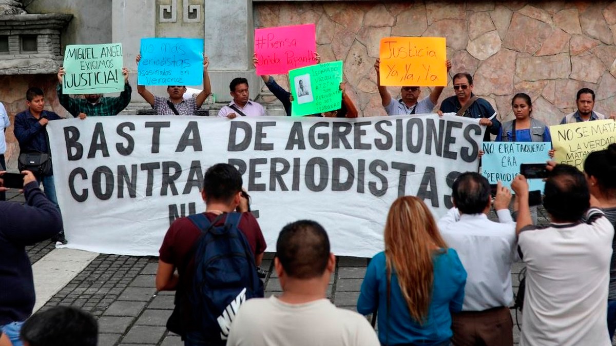 Medio centenar de periodistas fueron asesinados en 2020, la mayoría en países en paz