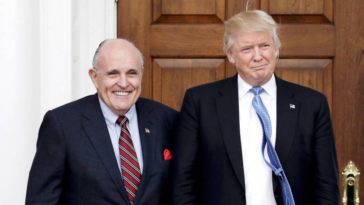 Colegio de Abogados de Nueva York evalúa expulsar a Giuliani por el asalto al Capitolio