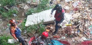 Hallaron en el río Guaire un cadáver envuelto en material sintético