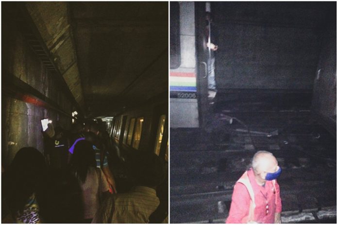 Tren del Metro de Caracas se descarriló cerca de la estación El Valle