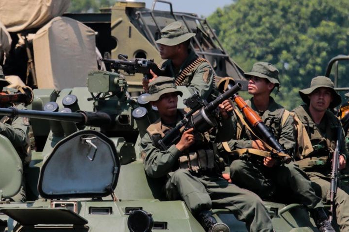 Militares en venezuela